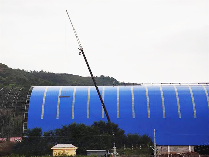 樟树煤棚网架工程